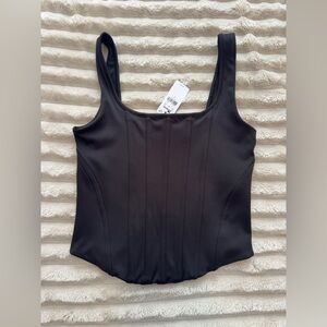Express corset crop top